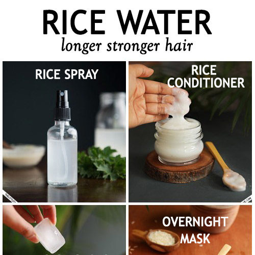 6 Best ways to use rice water for beautiful hair The Little Shine