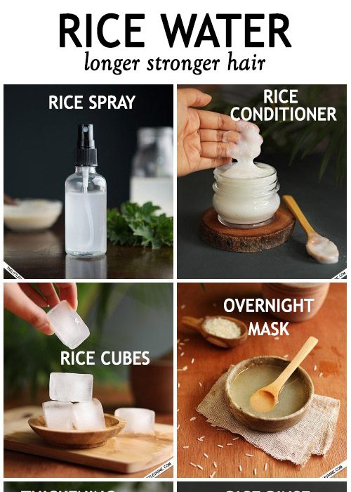 6 Best ways to use rice water for beautiful hair
