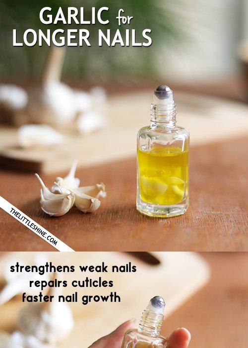 GARLIC NAIL GROWTH - longer stronger nails