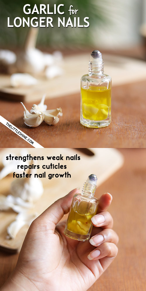 GARLIC NAIL GROWTH - longer stronger nails