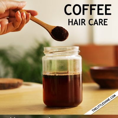 COFFEE HAIR SPRAY - add amazing shine and softness