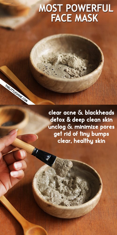 MOST POWERFUL FACE AND BODY MASK - fight acne, blackheads, and clear skin
