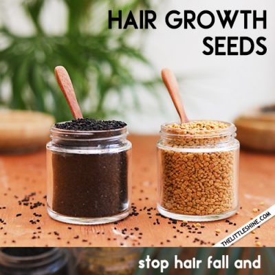 HAIR GROWTH SEEDS - regrow thinning hair
