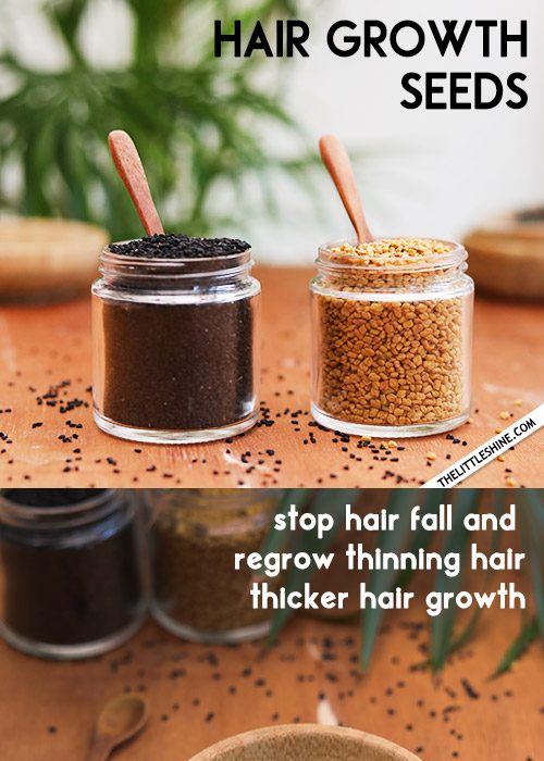 HAIR GROWTH SEEDS - regrow thinning hair