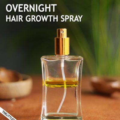 Overnight hair growth spray