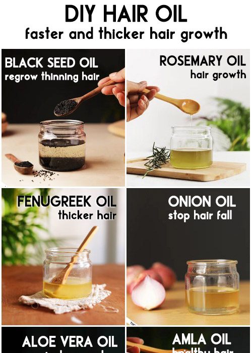 HOMEMADE NATURAL HAIR OIL RECIPE