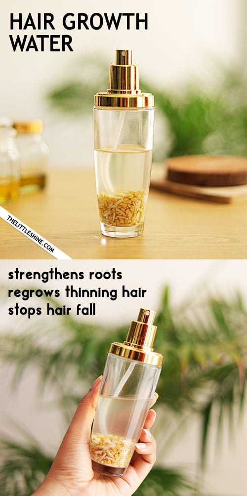 HAIR GROWTH WATER - longer, stronger hair