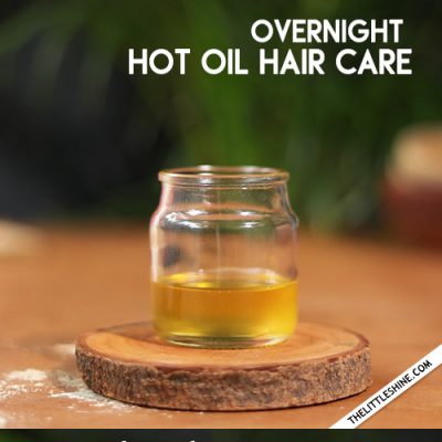 Overnight Hot oil Haircare for faster and thicker hair growth