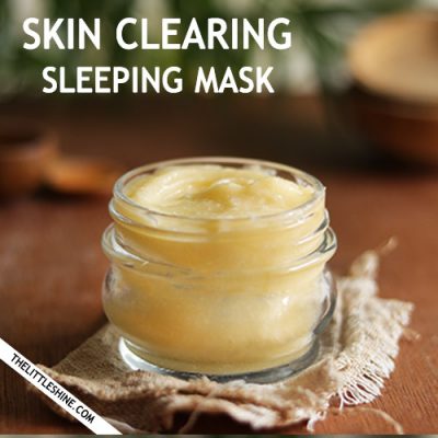 Skin Clearing Face Mask