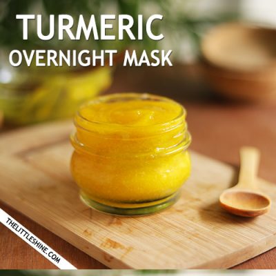 Turmeric Sleeping Mask for clear skin