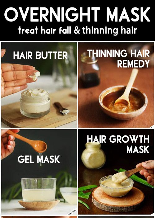6 Best Natural Overnight Hair masks