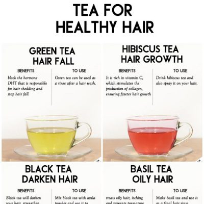 USE TEA FOR BEAUTIFUL GORGEOUS HAIR