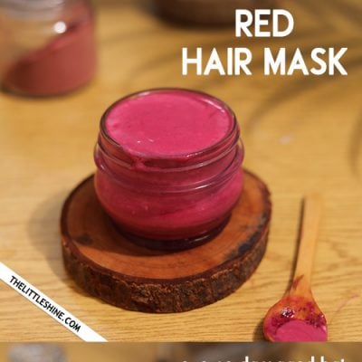 RED HAIR MASK for faster hair growth and add shine