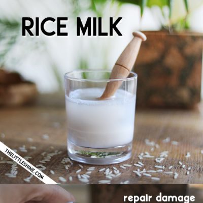 Rice Milk Hair Conditioner for stronger hair and faster hair growth
