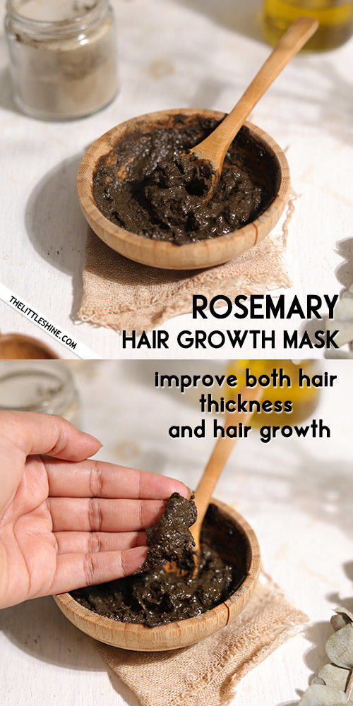 ROSEMARY HAIR MASK for extreme hair growth The Little Shine