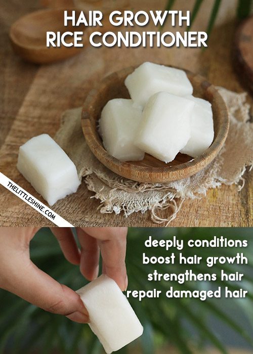 RICE HAIR CONDITIONER CUBES