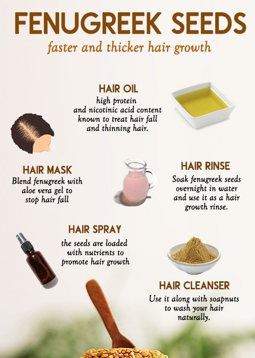 HOW TO USE FENUGREEK SEEDS FOR FASTER AND THICKER HAIR GROWTH