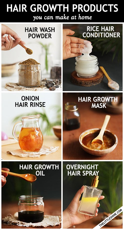 BEST HAIR GROWTH PRODUCTS YOU CAN MAKE AT HOME