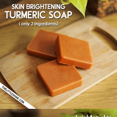 TURMERIC SOAP - skin brightening and clearing