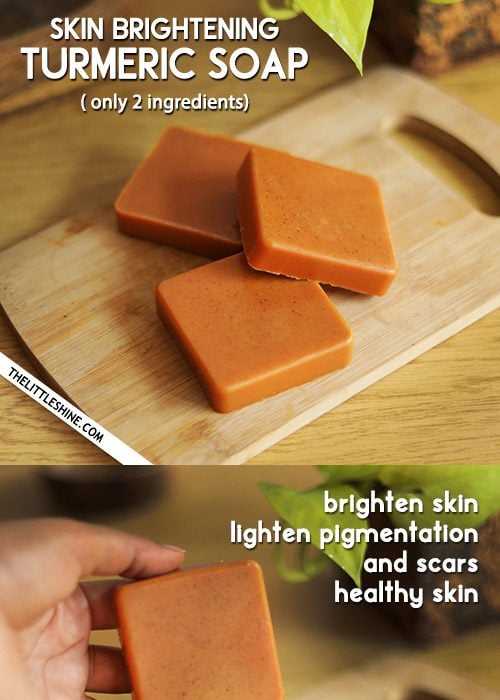 TURMERIC SOAP - skin brightening and clearing
