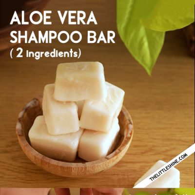 Aloe shampoo bar