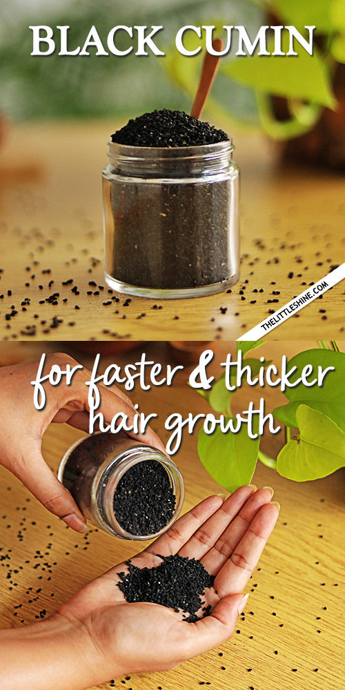 BLACK CUMIN for extreme hair growth The Little Shine