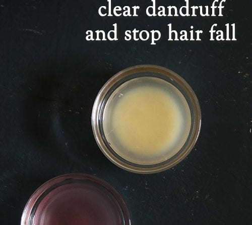 STOP HAIR FALL AND CLEAR DANDRUFF with onion and ginger juice