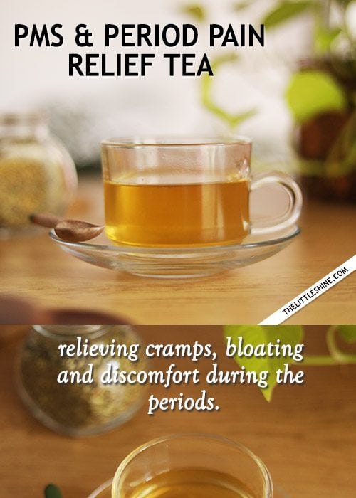 PMS and Period Pain relief tea recipe