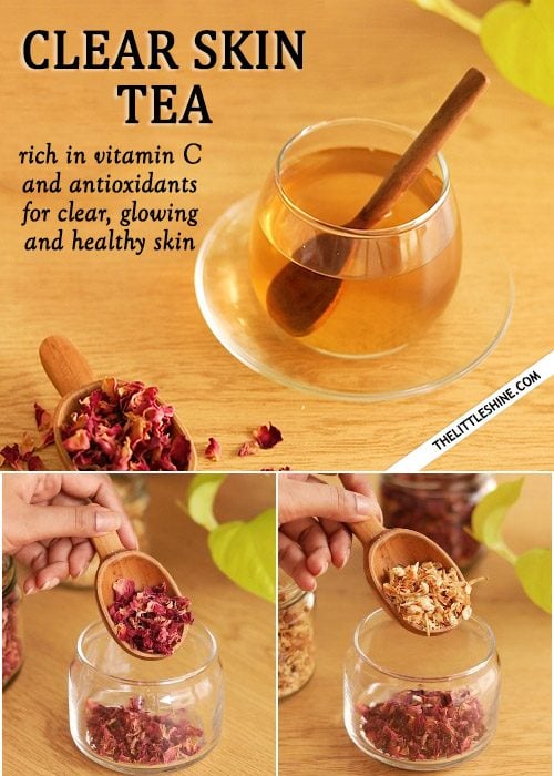CLEAR SKIN TEA RECIPE - healthy skin from within