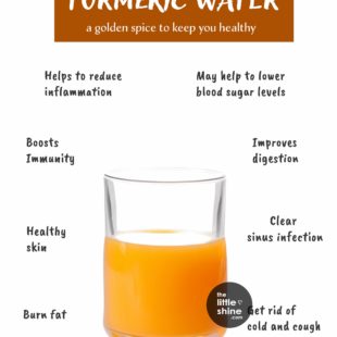 TURMERIC WATER benefits - for weight loss, clear skin, and more