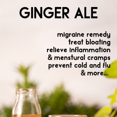 GINGER ALE RECIPE AND BENEFITS