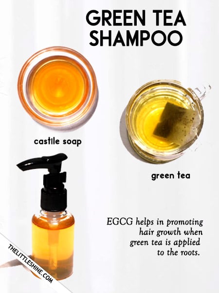 Green tea shampoo - 