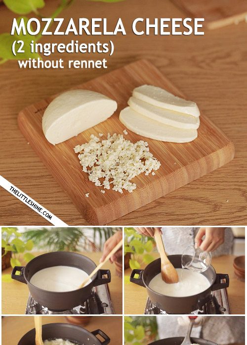 Homemade Mozzarella Cheese Recipe Without Rennet