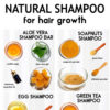 DIY SHAMPOO RECIPES for hair growth