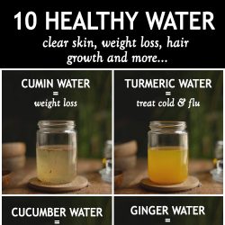 10 HEALTHY WATER RECIPES