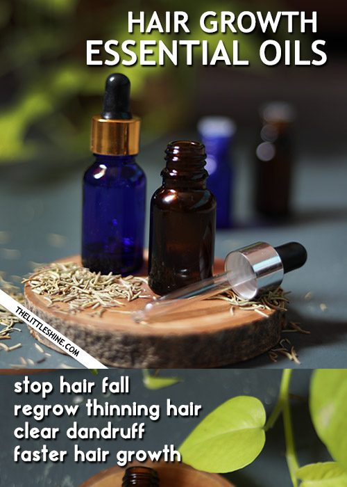2 essential oils for to stop hair fall and regrow thinning hair