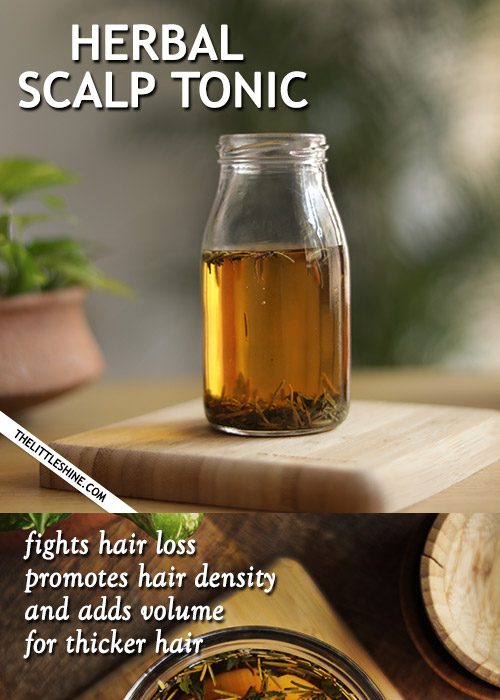 OVERNIGHT HERBAL SCALP TONIC for faster hair growth