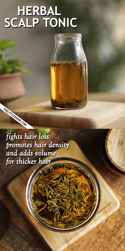 OVERNIGHT HERBAL SCALP TONIC for faster hair growth