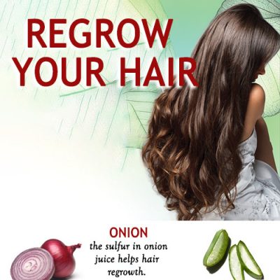 NATURAL WAYS TO REGROW YOUR HAIR