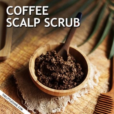 COFFEE SCALP SCRUB - remove dead skin and stimulate scalp