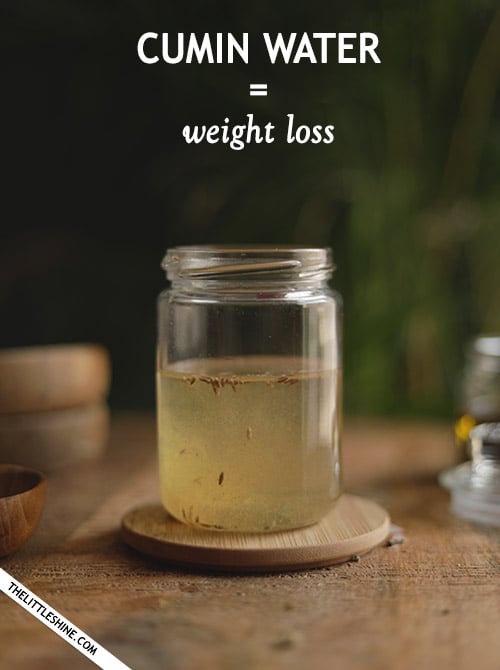 Cumin water - weight loss