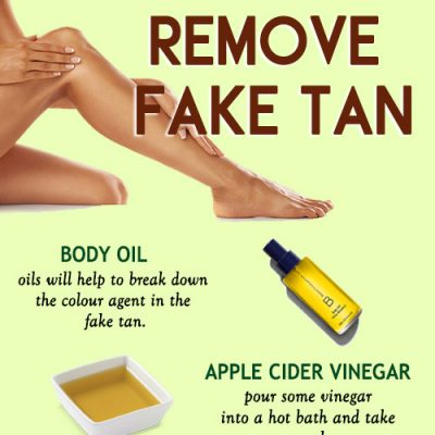 SIMPLE WAYS TO REMOVE A FAKE TAN FROM NAILS, FACE, BODY, AND CLOTHES