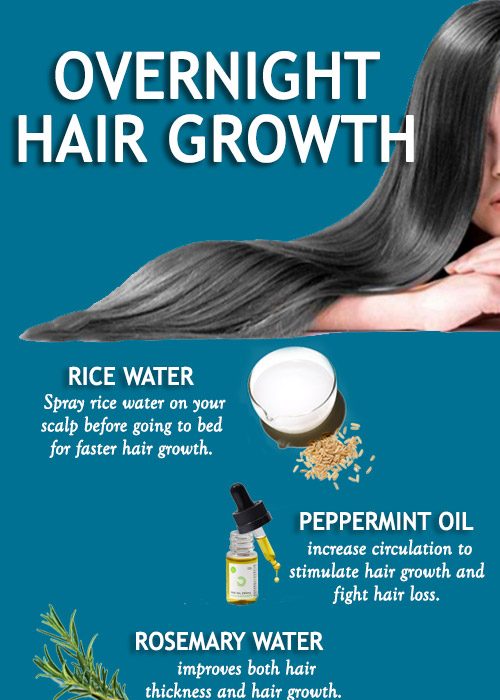 Overnight hair growth natural treatments