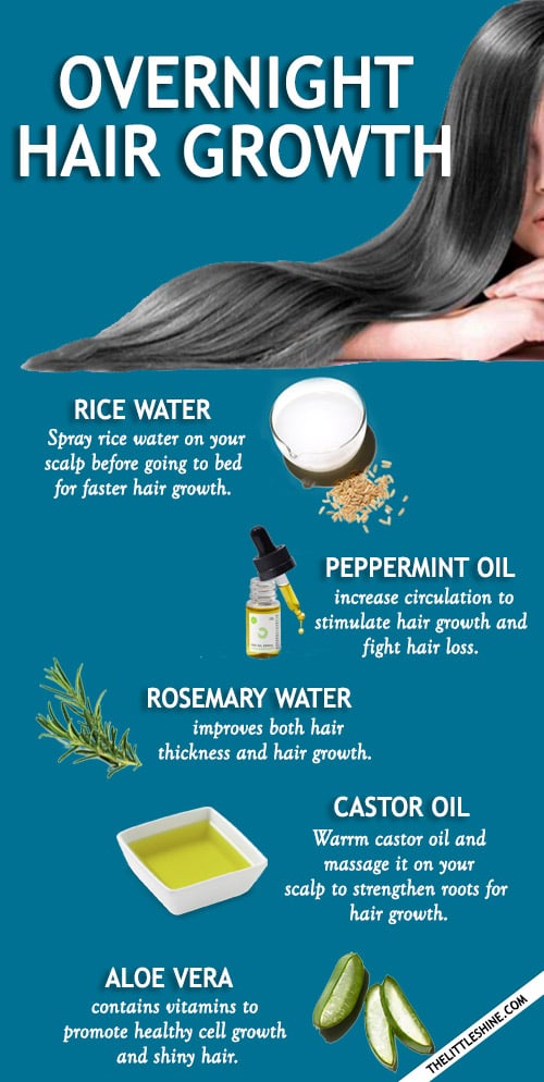 Overnight hair growth natural treatments