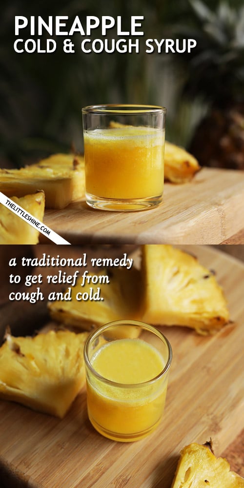 Pineapple Cold and Cough Syrup