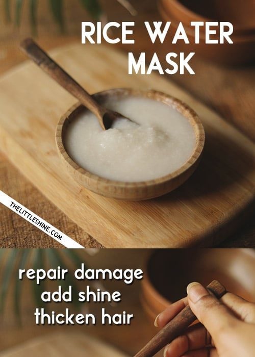 FERMENTED RICE WATER MASK for extreme hair growth