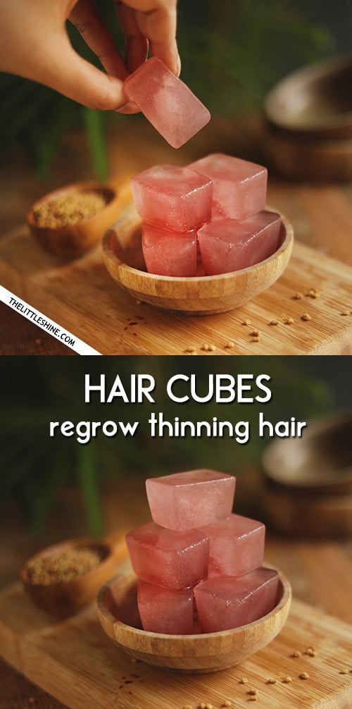 HAIR CUBES TO REGROW THINNING HAIR