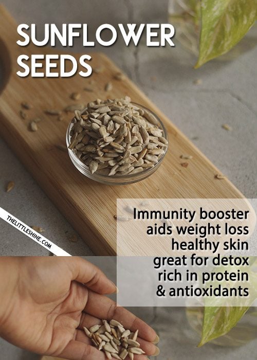 SUNFLOWER SEEDS - BENEFITS AND USES