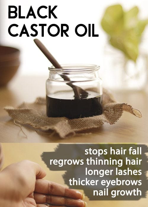 Black castor oil - benefits and uses