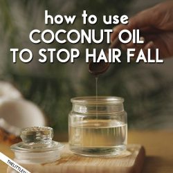 COCONUT OIL TO STOP HAIR FALL